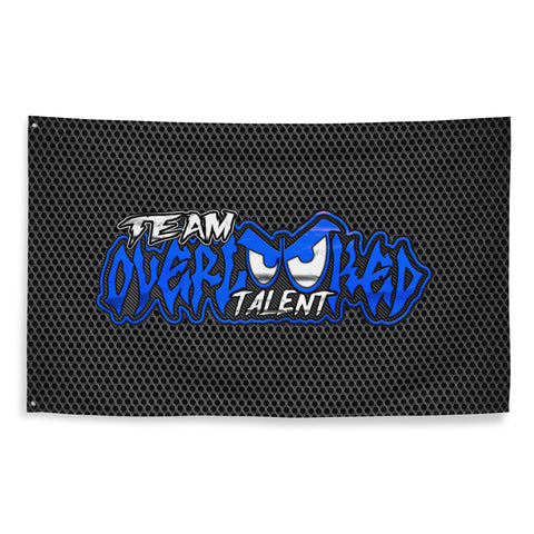 Team Overlooked (Blue) Flag