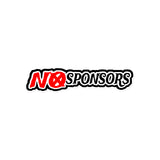 No Sponsors Decals